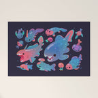 Devonian baby - dark Welcome Mat Gallery Image 1