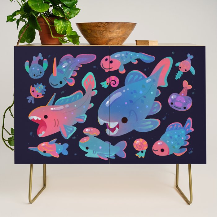 Devonian baby - dark Credenza Gallery Image 1