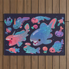 Devonian baby - dark Outdoor Rug Gallery Image 1