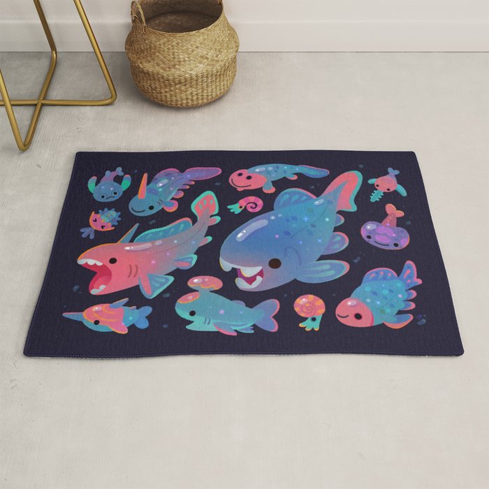Devonian baby - dark Rug Gallery Image 1