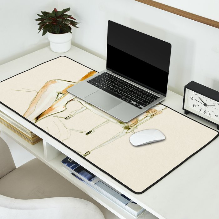 nude woman 2 Desk Mat Gallery Image 2