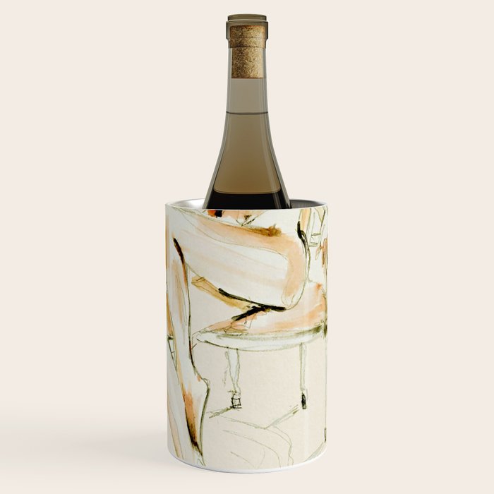 nude woman 2 Wine Chiller Gallery Image 1