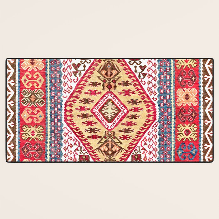 Turkish Central Anatolian Kilim Desk Mat Gallery Image 3