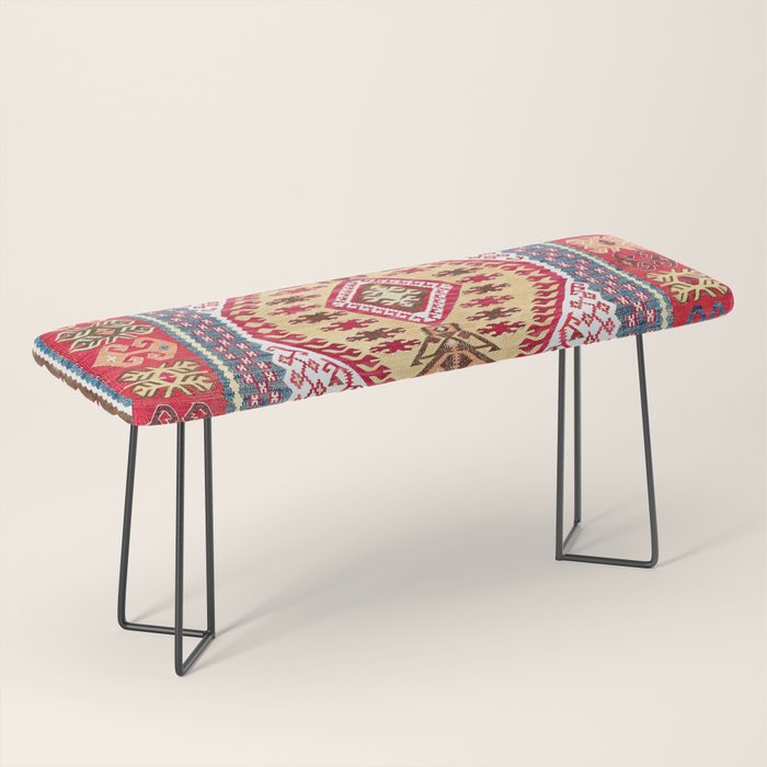 Turkish Central Anatolian Kilim Bench Gallery Image 1