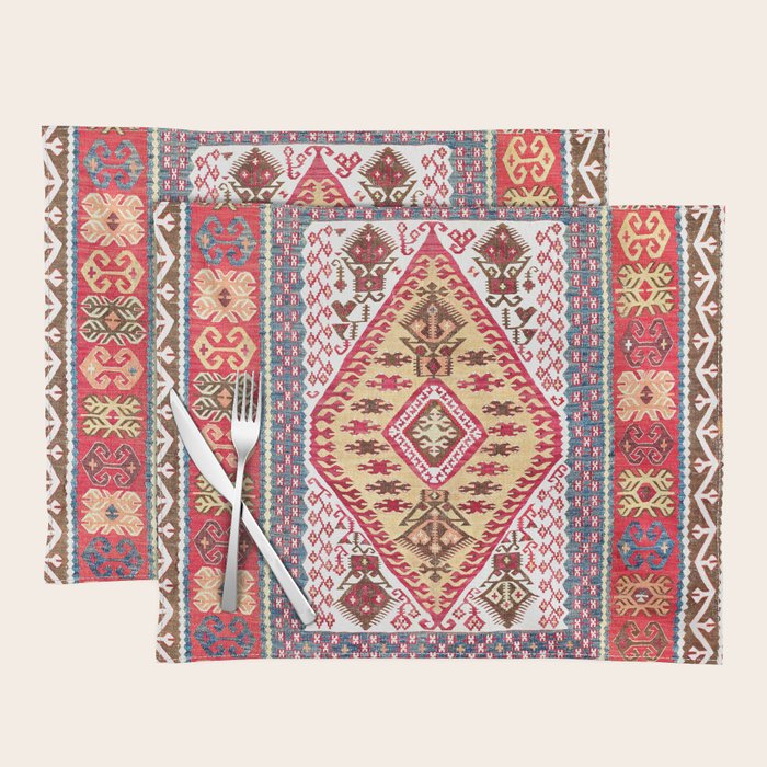 Turkish Central Anatolian Kilim Placemat Gallery Image 1