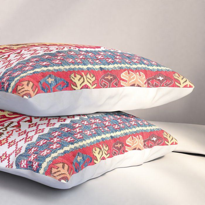 Turkish Central Anatolian Kilim Pillow Sham Gallery Image 3