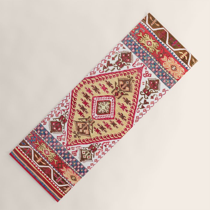 Turkish Central Anatolian Kilim Yoga Mat Gallery Image 1