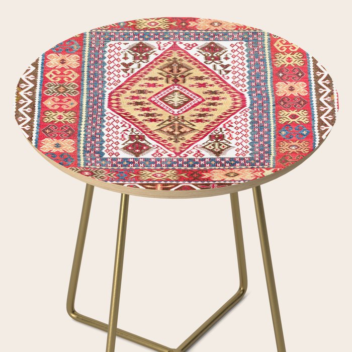 Turkish Central Anatolian Kilim Side Table Gallery Image 2
