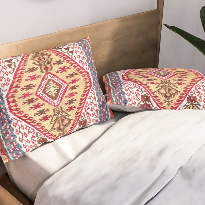 Turkish Central Anatolian Kilim Pillow Sham Gallery Image 2