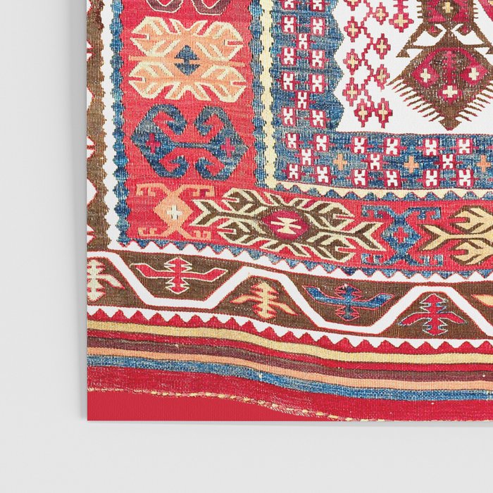 Turkish Central Anatolian Kilim Poster Gallery Image 3