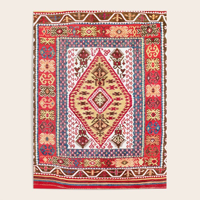 Turkish Central Anatolian Kilim Poster Gallery Image 4