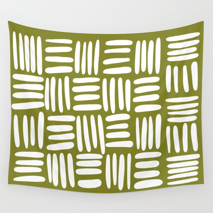 Boho (matcha green) Wall Tapestry Gallery Image 4