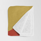 abstract retro vivid fall 6 Throw Blanket Gallery Image 3