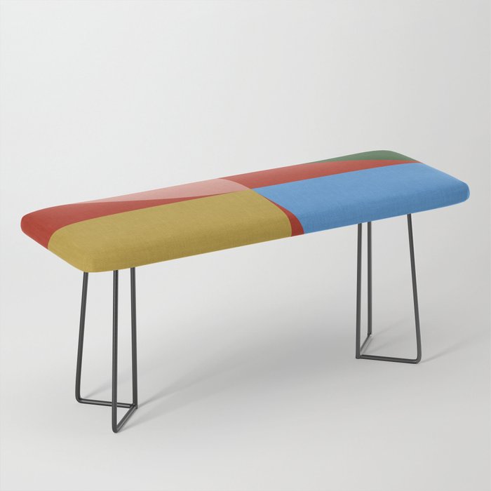 abstract retro vivid fall 6 Bench Gallery Image 1