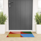 abstract retro vivid fall 6 Welcome Mat Gallery Image 3