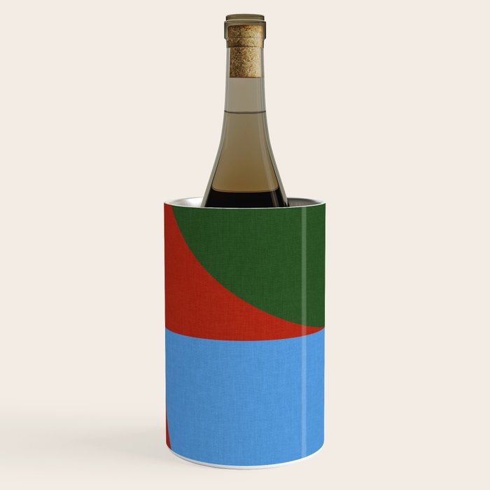 abstract retro vivid fall 6 Wine Chiller Gallery Image 3