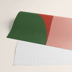 abstract retro vivid fall 6 Wrapping Paper Gallery Image 2