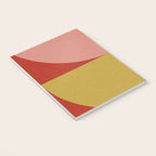 abstract retro vivid fall 6 Notebook Gallery Image 3