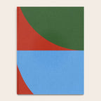 abstract retro vivid fall 6 Notebook Gallery Image 4