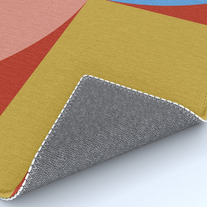 abstract retro vivid fall 6 Rug Gallery Image 4