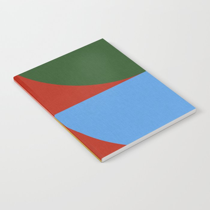 abstract retro vivid fall 6 Notebook Gallery Image 2