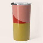 abstract retro vivid fall 6 Travel Mug Gallery Image 3
