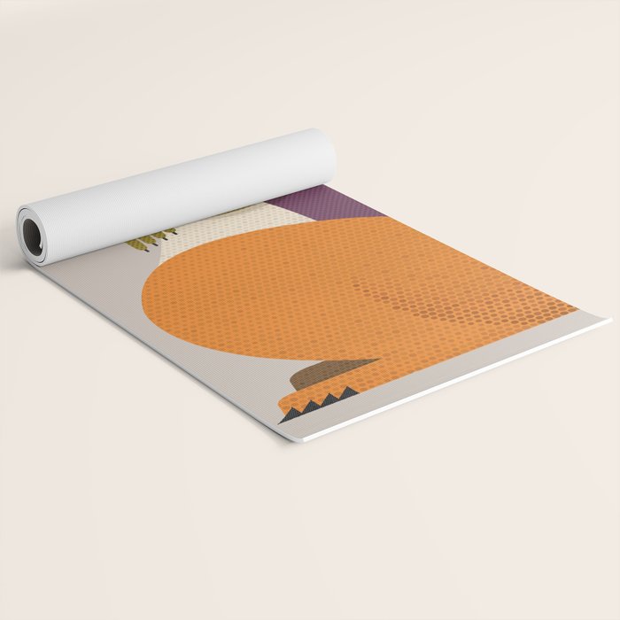 Red Squirrel Yoga Mat Gallery Image 2