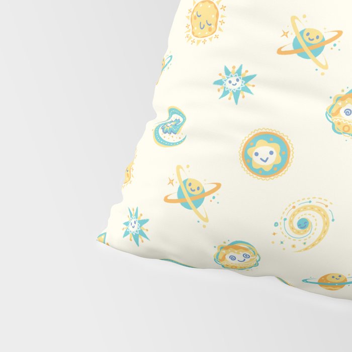 Pastel space pattern Pillow Sham Gallery Image 4