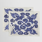 Talavera mexican tile traditional blue ceramic mosaic Placemat Gallery Image 1
