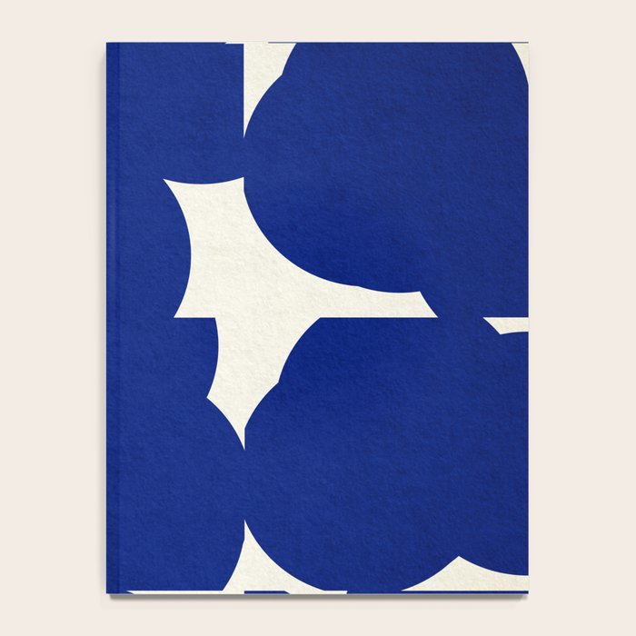 Abstract Blue shape Notebook Gallery Image 4