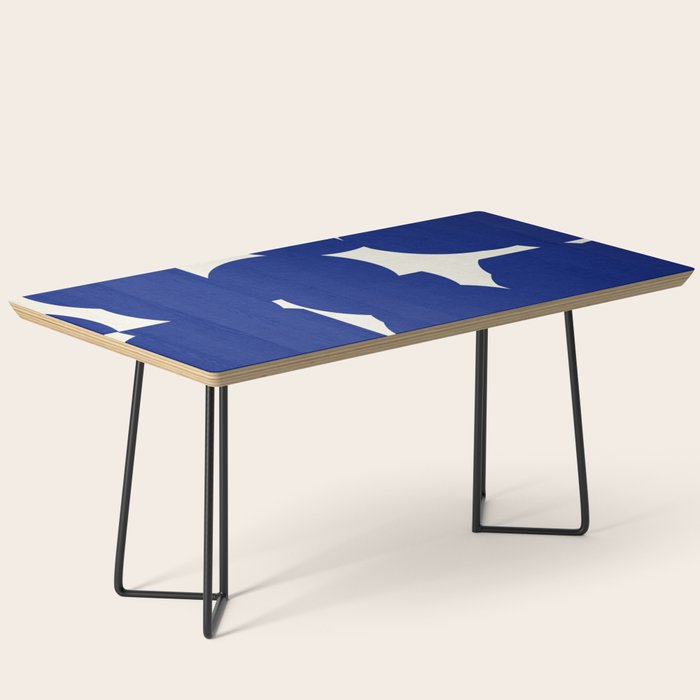 Abstract Blue shape Coffee Table Gallery Image 1