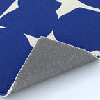 Abstract Blue shape Rug Gallery Image 4