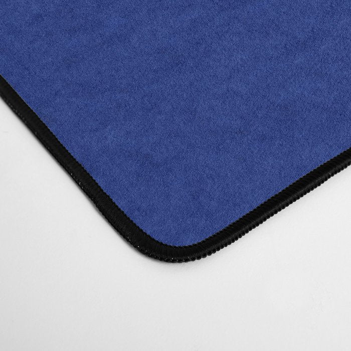 Abstract Blue shape Desk Mat Gallery Image 4