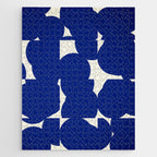 Abstract Blue shape Jigsaw Puzzle Gallery Image 1