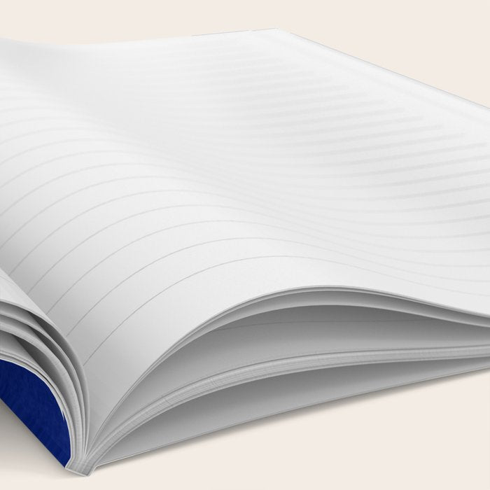 Abstract Blue shape Notebook Gallery Image 2