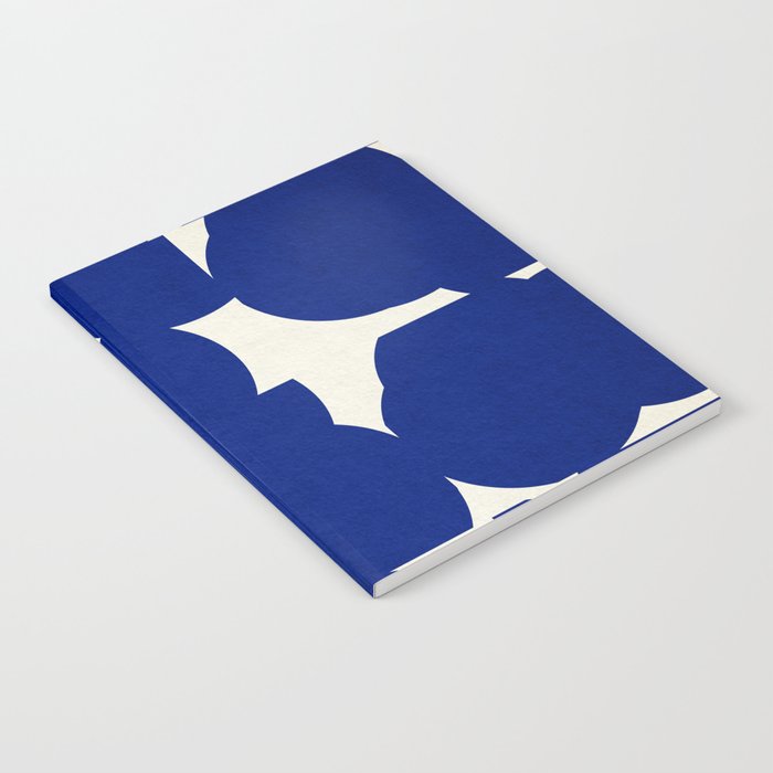 Abstract Blue shape Notebook Gallery Image 1