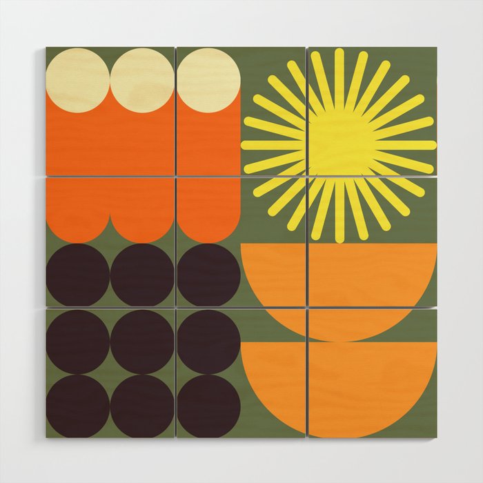 Retro 18A Wood Wall Art Gallery Image 1