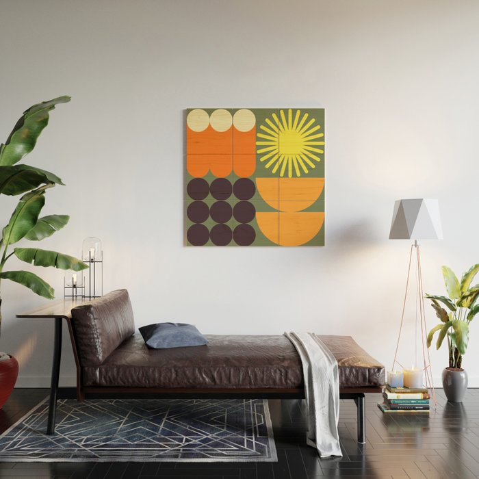Retro 18A Wood Wall Art Gallery Image 2