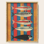 Stripes of the Sea Serving Tray Gallery Image 1