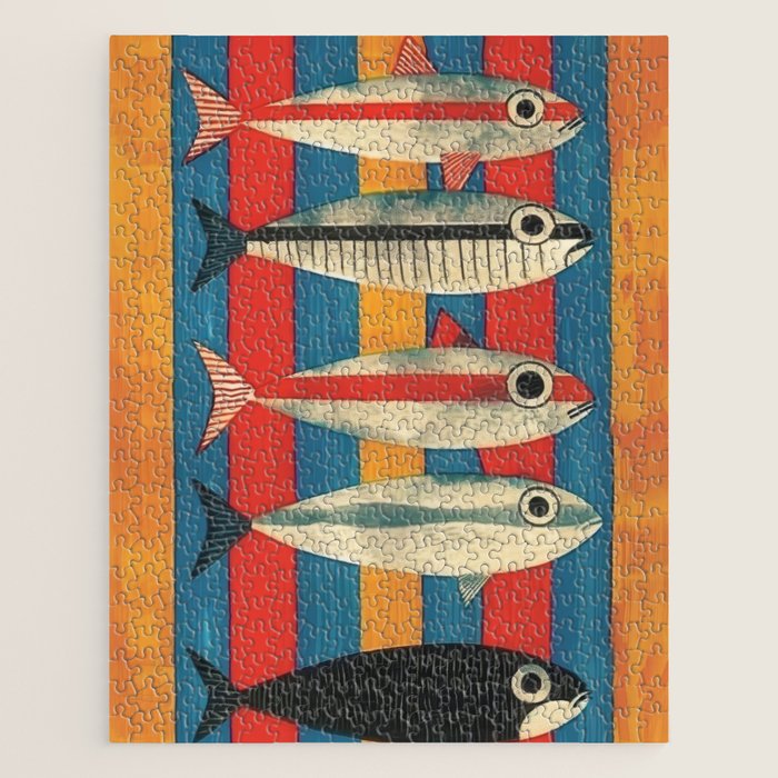 Stripes of the Sea Jigsaw Puzzle Gallery Image 1