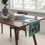 Moonlit Leaves Grid Table Runner Gallery Image 2