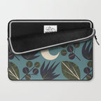 Moonlit Leaves Grid Laptop Sleeve Gallery Image 2