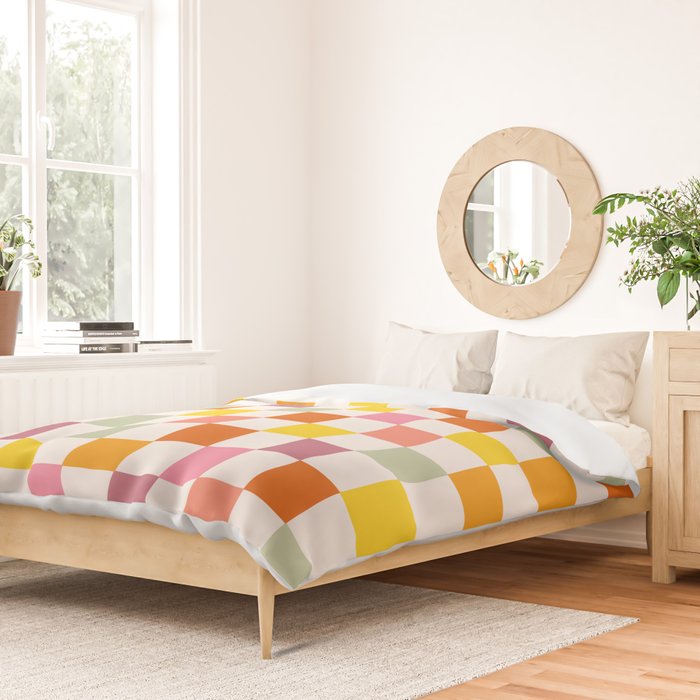 Candy Checkerboard  Duvet Cover Gallery Image 2