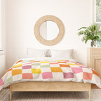 Candy Checkerboard  Duvet Cover Gallery Image 3