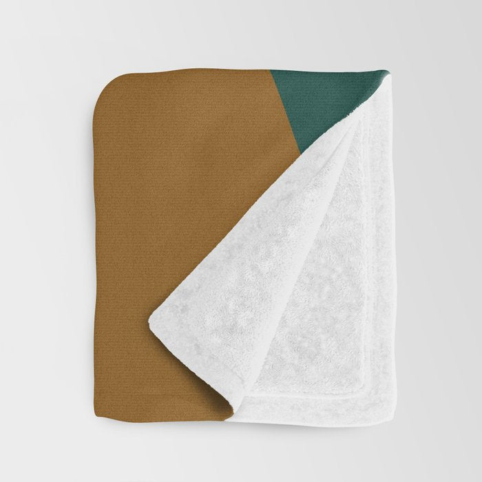 Geometric Triangles V Bold Vintage Throw Blanket Gallery Image 3