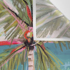 Two Island Palm Trees Wall Tapestry Gallery Image 3