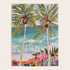 Two Island Palm Trees Poster Gallery Image 4