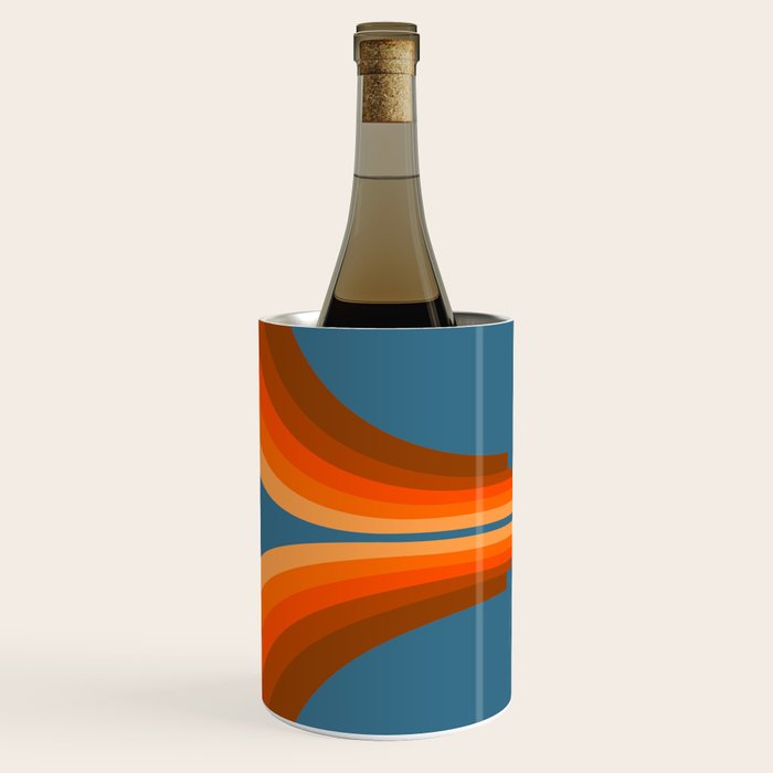 Abstraction_SUN_RISING_RETRO_SPACE_POP_ART_0906S Wine Chiller Gallery Image 1