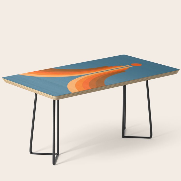 Abstraction_SUN_RISING_RETRO_SPACE_POP_ART_0906S Coffee Table Gallery Image 1