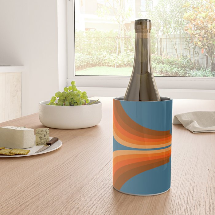 Abstraction_SUN_RISING_RETRO_SPACE_POP_ART_0906S Wine Chiller Gallery Image 4
